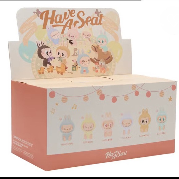 LABUBU Have A Seat Baba Popmart Authenic - Picture 5 of 7